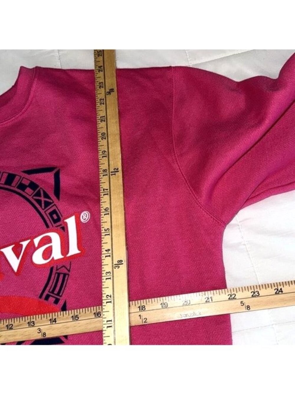 Carnival Cruise Pink Sweatshirt Crewneck Size M - Picture 4 of 4